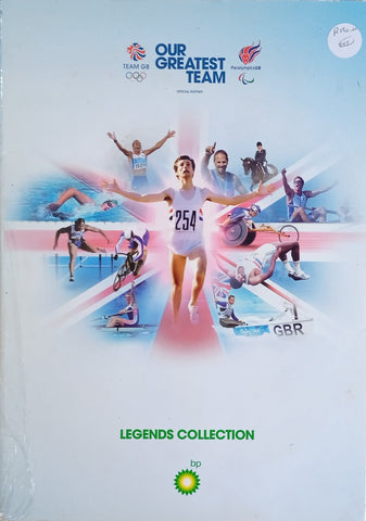 London Olympics 2012: Our Greatest Team, Team GB and Paralympics GB - Souvenir issued by BP: Legends Collection