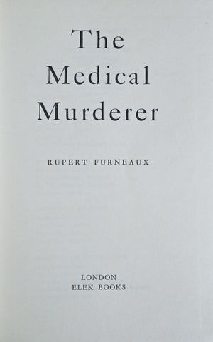 The Medical Murderer | Rupert Furneaux