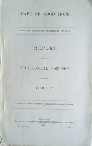 Report of the Meteorological Commission for the Year 1897