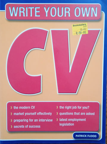 Write Your Own CV | Patrick Flood