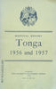 Tonga, 1956 and 1957 (Biennial Report)