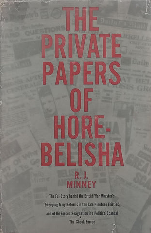 The Private Papers of Hore-Belisha | R. J. Minney