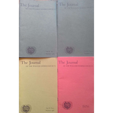 The Journal of the William Morris Society (4 Volumes)