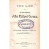 Bookdealers:The Life of the Right Honorable John Philpot Curran | William Henry Curran