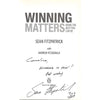 Bookdealers:Winning Matters: Being the Best You Can Be (Inscribed by Author) | Sean Fitzpatrick